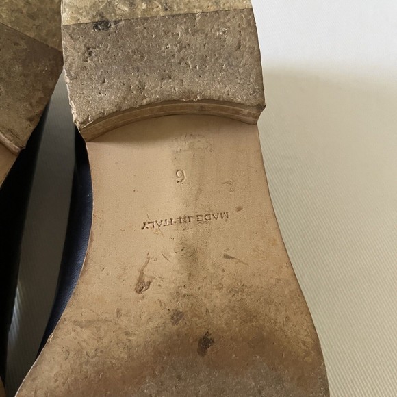 EVERLANE Black Leather Loafer Shoes MADE IN ITALY - Picture 8 of 8